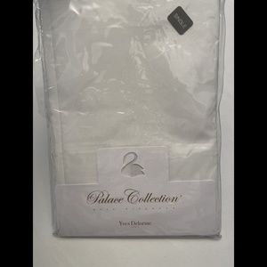NEW Yves Delorme Stitched (1) Euro Sham Case in‎ White